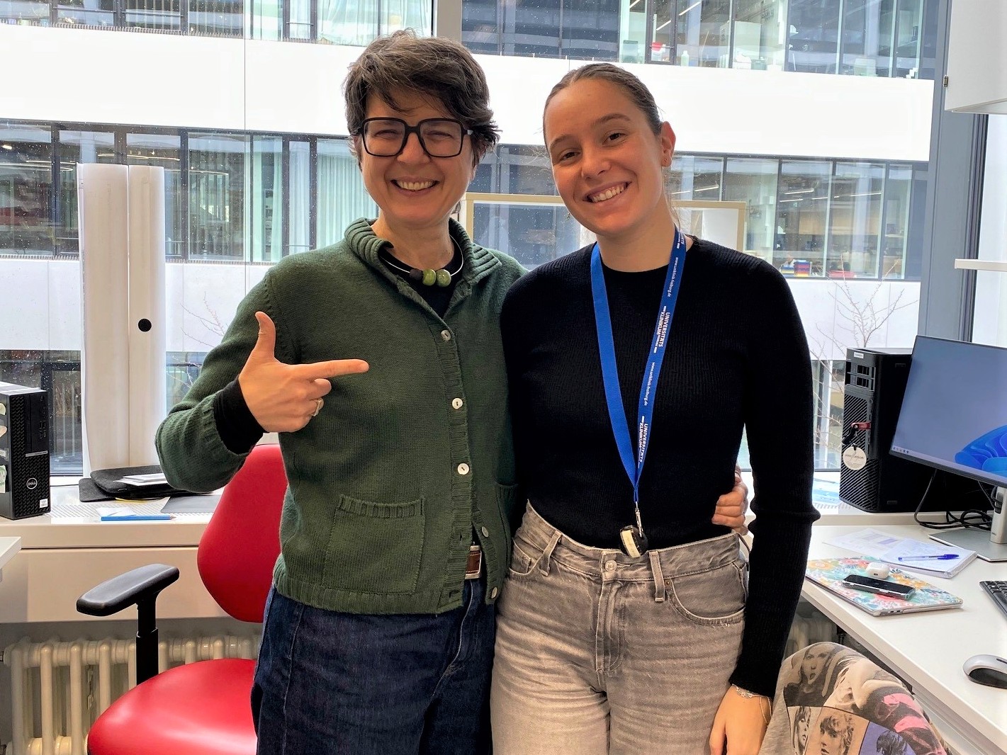 Welcome to Ana Fernandez from EMBO fellowship from Madrid